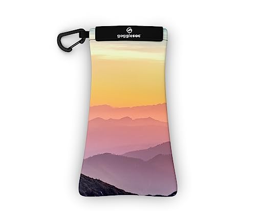 Image of GOGGLESOC Sunnysoc Sunglass Case - Stretch Microfiber, Scratch Protection, Slim Sleeve, Soft Touch - Travel, Protection