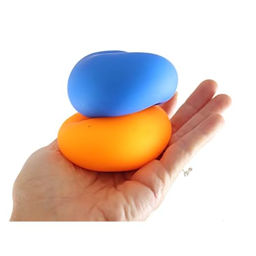 Curious Minds Busy Bags 2 Super Soft Doh Filled Stretch Ball - Ultra Squishy and Moldable Relaxing Sensory Fidget Dough Stress Toy (Random Colors)