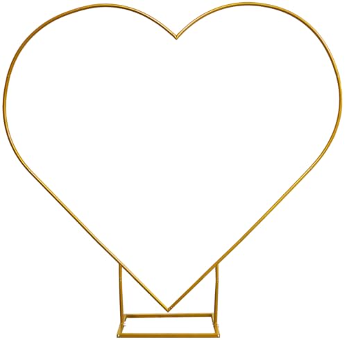 PILIN Conjunto de arco de balão kit de arco de balão de metal em forma de coração para festa, casamento, proposta de casamento, decoração do dia dos namorados