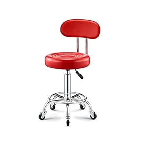 WALNUT Dental Hocker – Dental Sattel Arzt Hocker Dental Medical Stuhl Einstellbar Mobile Stuhl Leder Zahnarzt Stuhl Dental Stuhl