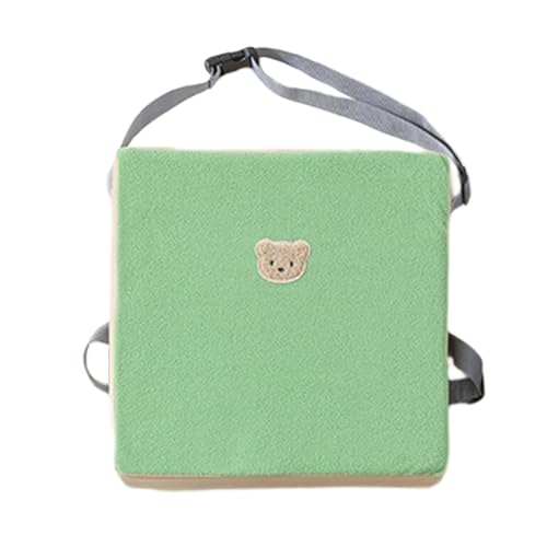 Cojín portátil para silla de bebé, cojín de aumento de altura, color sólido, diseño simple para comer y comer cómodo