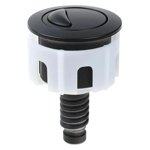 Bouton de chasse d'eau cassé ? Remplacez-le par ce poussoir noir 38-49mm - 2