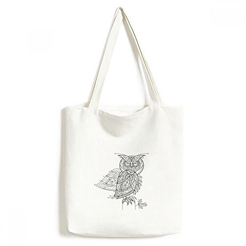 Sac fourre-tout lavable oiseau pour transporter vos créations et fournitures d'art