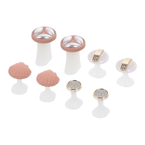 Didiseaon 1Set Manicure Silicone Toe Separators for Pedicure Nail Art Toe Divider Durable Washable Foot Care Accessories Gorgeous Design for Home Salon Use