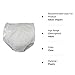 Waterproof Incontinence Underpants, Made of Soft Vinyl, Elastic Edges for Secure Fit, Hand Washable, Set of 3 - Size X-Large