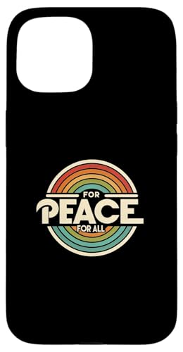 Peace For All Unity Love and Peace Love Inspire Connection �X�}�z�P�[�X iPhone 15 �p