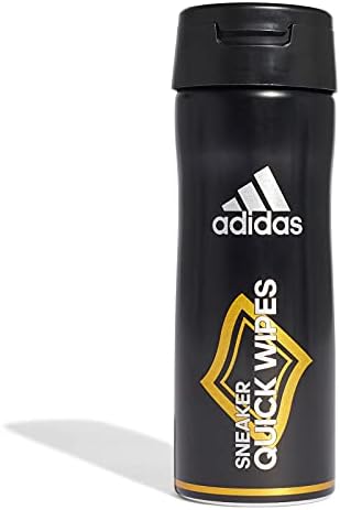 Adidas Shoe Cleaner Wipes - 15 Ready-To-Use Sneaker Quick Wipes - Travel Size Container for Taking On-The-Go