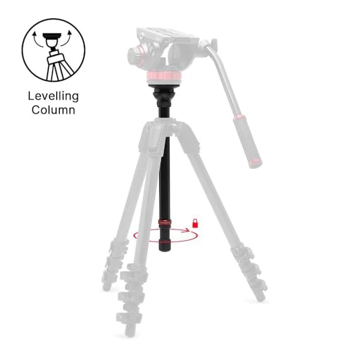 Image of Manfrotto Video kit, Head 500 Series (Head 502+ CarbTripod 05 5Levelling)