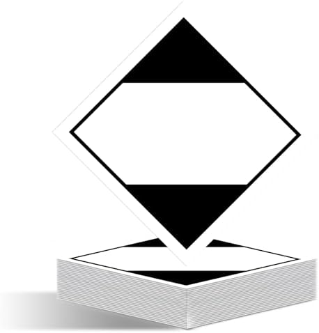 25 Pcs Limited Quantity Vessel Marking Placard - 10.75" x 10.75" ...