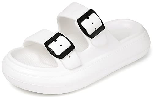 Sixfox Badelatschen Kinder - Rutschfeste Badeschuhe Für Jungen Und Mädchen 26-45 EU