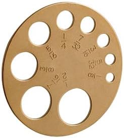 625-4500 Brass Drill and Dowel Gauge