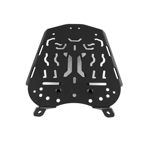 Support de coffre moto anti-vibration plaque arrière alliage aluminium 368G