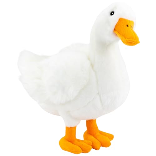 Oie en peluche Carl Dick 35cm cadeau de naissance doudou oiseau 3719