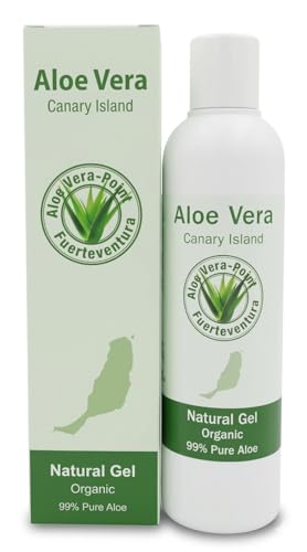 Aloe Vera Point Organic Aloe Vera Gel 99% 250ml kaltgepresst von Fuerteventura - 1 Einheit