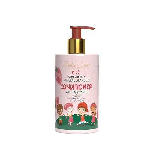 Baby Hair Kids: Vegan Strawberry & Mineral Granules Shampoo & Body Wash Ph- Balanced Sulfate-Free cover