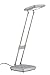 Produktbild Briloner Leuchten LED Tischleuchte,Tischlampe, Schreibtischleuchte, Schreibtischleuchte, ausziehbar von 220-340 mm, Leuchtenkopf schwenkbar, silber, Metall, 3.6 W, integriert, 10.5 x 10.5 x 34 cm