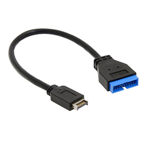 Cablecc FBA-UC-052 Usb 3.1 Front Panel Header To Usb 3.0 20Pin Header Extension Cable 20Cm thumb #1