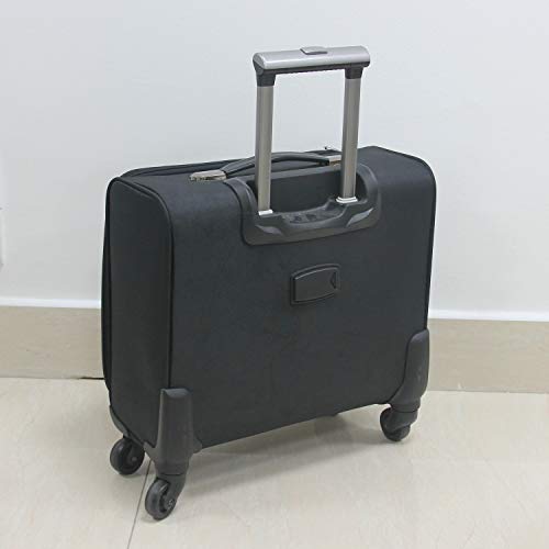 TIMINGILA Expandable Softside Suitcases with Spinner Wheels, BLACK2