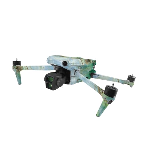 Image of MightySkins Skin Compatible with DJI Air 3 - Green Shell | Protective, Durable, and Unique Vinyl Decal wrap Cover | Easy to Apply, Remove, and Change Styles