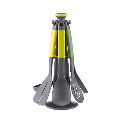 Conjunto de utensílios Joseph Joseph Elevate Carousel para cozinha com suporte giratório para armaze