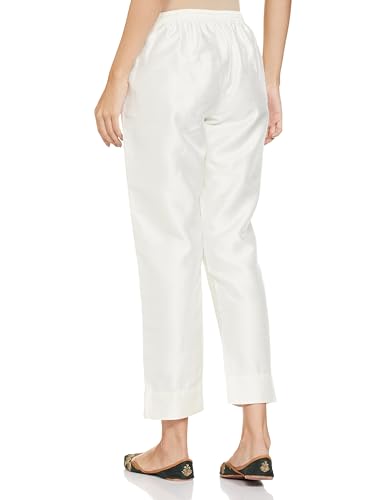 Image of Amazon Brand - Myx Women's Slim Fit Mid Rise Pants (Available in Plus Sizes)