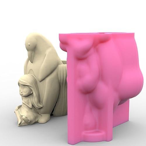 Moule pot de fleurs silicone antiadhésif démoulage facile