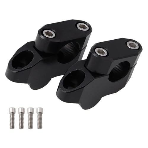 Extension décalée guidon 22mm pour ajuster sa position lors des longs voyages à moto