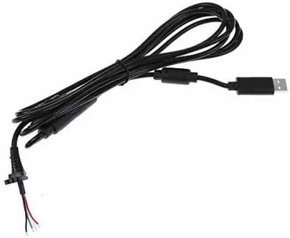 360 controller usb cable gaming accessory kit pc laptop (for xbox 360 black