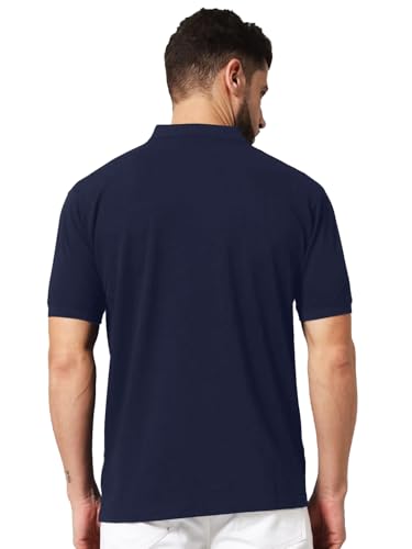 Image of LEOTUDE Men's Regular Fit Round Neck Colorblock T-Shirt for Men (Pack of 2)