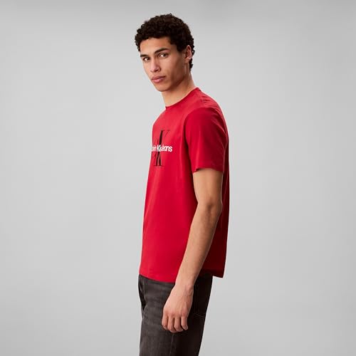 Image of Calvin Klein Men's Monogram Logo Crewneck T-Shirt