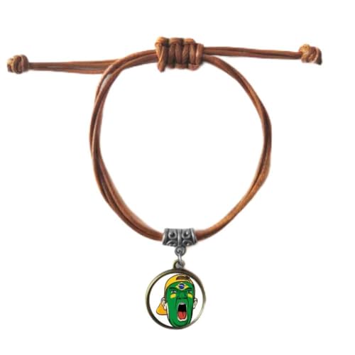Bracelet de couple personnalisé drapeau en cuir le cadeau idéal