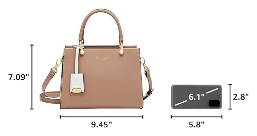 Image of Cnoles Handbags for Women Large Capacity Tote Shoulder Bags Ladies Handle Satchel Purse