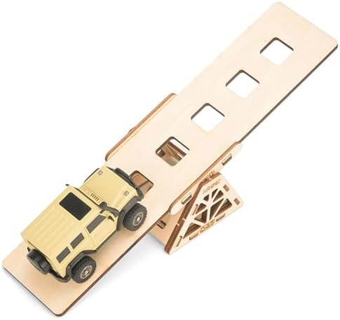 Wood Rc Bridge DIY Steep Slope 4-Piece Obstacle Set - 2