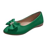 Women's Pointed Casual Slip On Low Heel Wedding Dress...