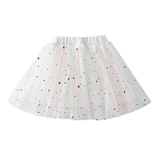 Jupe tutu à paillettes étoile : le cadeau idéal de princesse pour déguisement et danse