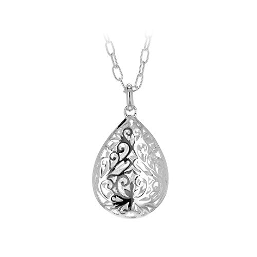 Collier en argent 925/1000 Tuscany Silver, une maille ronde raffinée de 61 cm pour femme