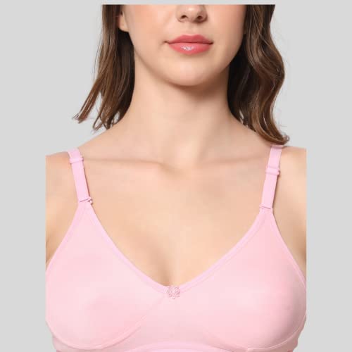 Image of Be-Wild Full Coverage Non Padded Backless Transparent Strap Bra for Women and Girls /Ladies /Black /Cotton /Casual /t-Shirts /Everyday /Regular /Bras