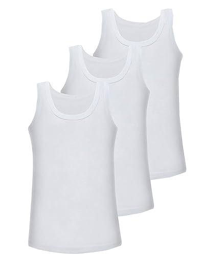 Gilets garçons pour la rentrée scolaire débardeurs en coton confortables pour tous les jours