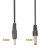 ODEAR® 5v Reduce The Voltage to 4.2 v USB Charger Cable 5.5mm Size Design for Rechargeable Flashligh