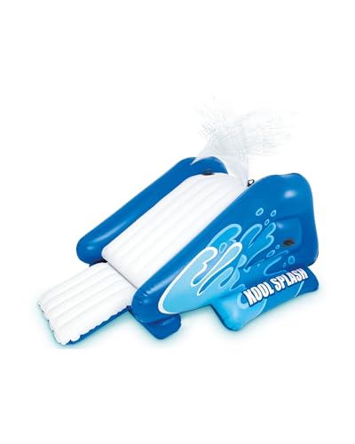 Intex Kool Splash Inflatable Water Slide Swimming Pool Play Center with Built in Sprayers for Kids...