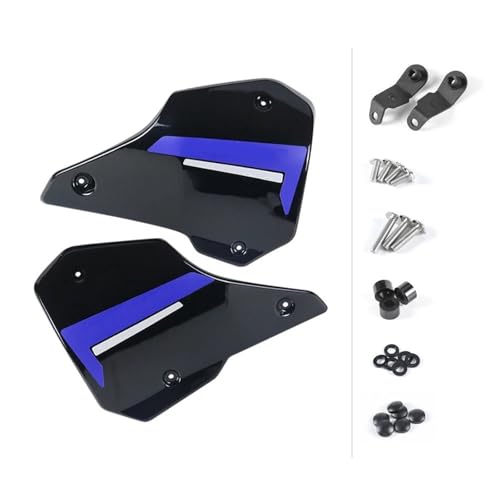 Panneaux de carénage latéraux Yamaha MT10 cache cadre moto noir 2022-2025