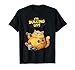 I'm Bulking up Funny cat Humor Lifting Weights Gym Fitness T-Shirt