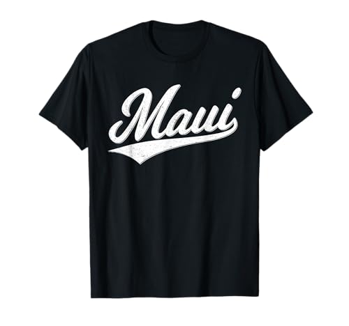 T-shirt de sport Maui Hawaï Lahaina Varsity T-Shirt