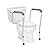 Medline Toilet Safety Rail For Seniors with Easy Installation, Height Adjustable Toilet Safety Frame, Bathroom Assist Rail with Armrests, Bathroom Safety, 250 lb. Weight Capacity