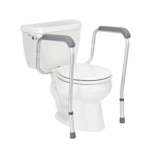 Medline Toilet Handle Safety Rail, ...