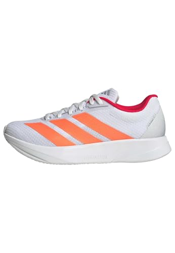 adidas Femme Duramo RC2 Running Shoes, FTWR White/Lucid Orange/Lucid Red, 38 2/3 EU