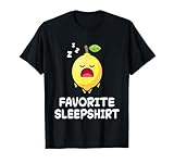 Sleeping Lemon Lemons Pajama Pajamas