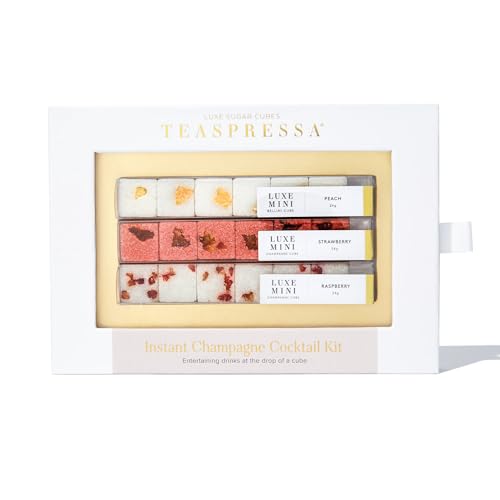 TEASPRESSA LUXE Mixology Cubes Instant Champagne Cocktail Kit | 100%