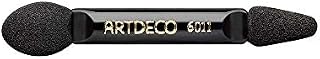 ARTDECO Duo Eyeshadow Applicator  mały aplikator cieni do powiek do palety cieni do powiek  1 sztuka, czarny