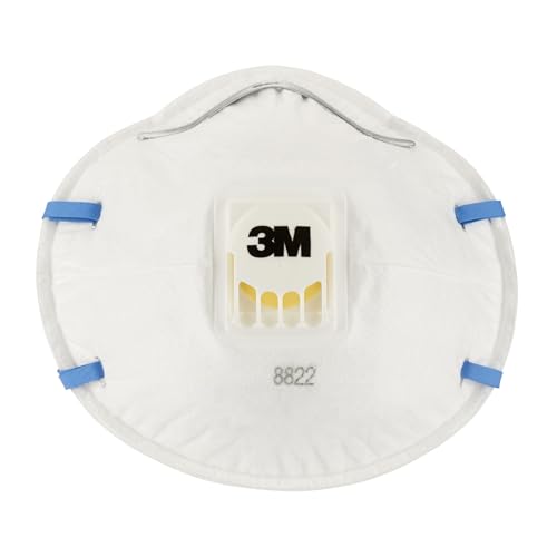 3M 8822C3, FFP2 Atemschutz-Maske für Handschleifen und Elektrowerkzeugarbeiten – Atemmaske mit Schutzstufe FFP2 und 3M Cool Flow Ventiltechnik – 3 Stück 4 3M 8822C3, FFP2 Atemschutz-Maske für Handschleifen und Elektrowerkzeugarbeiten – Atemmaske mit Schutzstufe FFP2 und 3M Cool Flow Ventiltechnik – 3 Stück